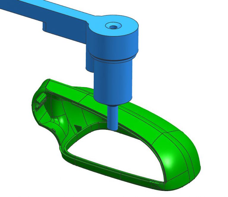 How to design the mold for the mirror shell of automobile rearview mirror?