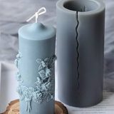 how to make a candle using a silicone mold