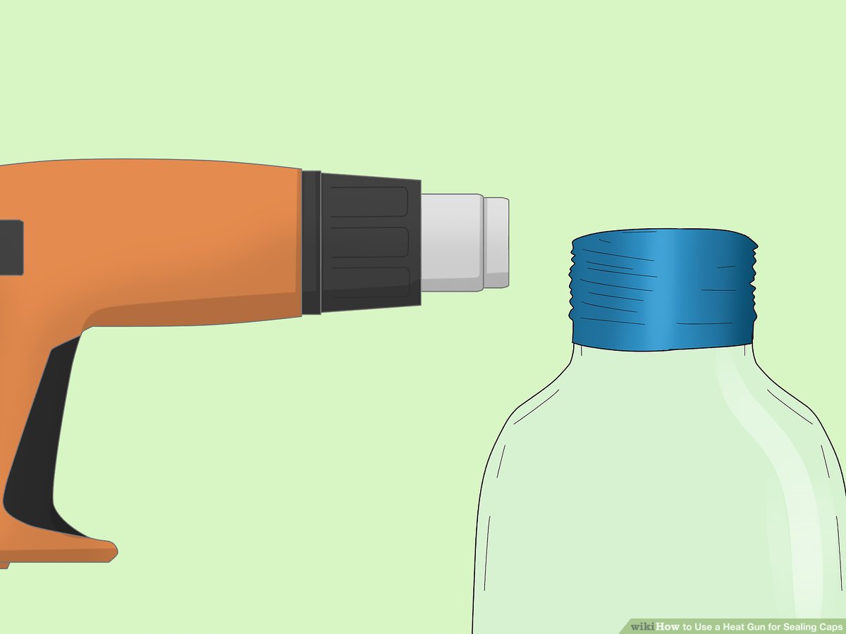 how to seal a plastic bottle cap