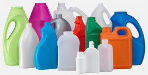 What type of molding is used to create plastic bottles
